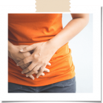 Stomach issues like a bloated stomach are a sign of a food intolerance