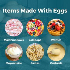 Some Items Made With Eggs 