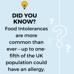 Up to one-fifth of the UK population could have an allergy.